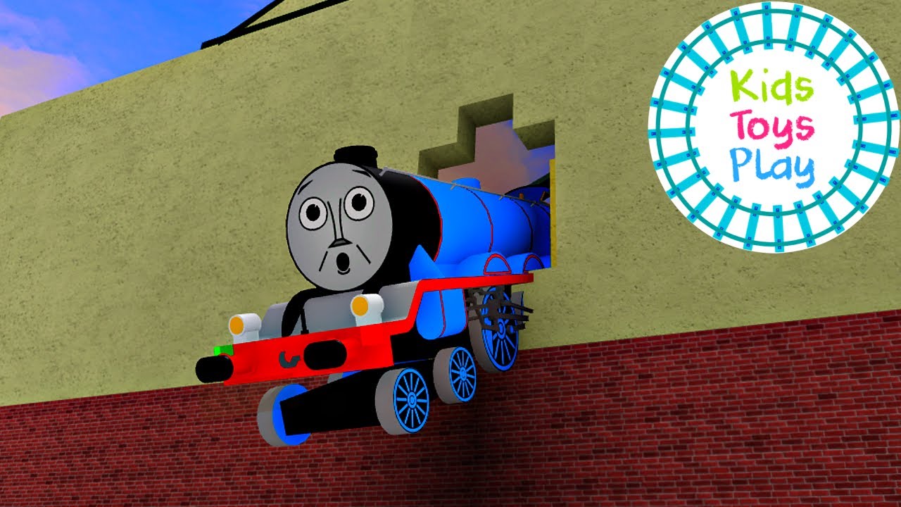 Naughty Railway on Roblox CRAZY Accidents and Train Crashes!