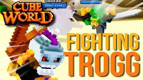 Cube World - FIGHTING TROGG (PVP) | Let