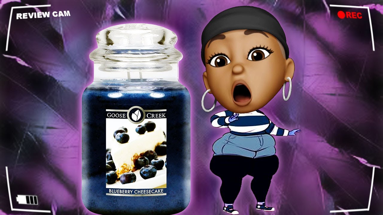 Goose Creek Candle Review Blueberry Cheesecake (Fall/Gourmand SCENT