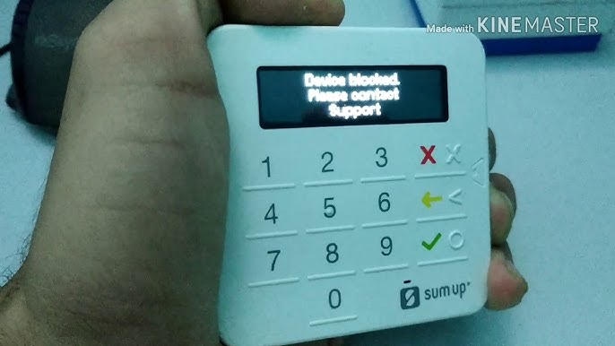 Device Blocked" Error Message on your Sum Up Air Card Reader, Don't Panic,  Watch This #SumUp - YouTube