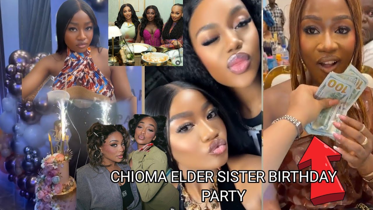 Казин Давидо осыпал сестру Чиомы, Дженнифер, долларами в честь ее дня рождения, пока Чиома праздн...