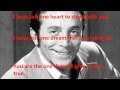 Al Martino I Have But One Heart With Lyrics
