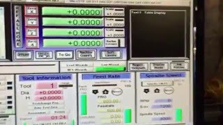 CNC Rotary table conversion - 4th axis 1st test.