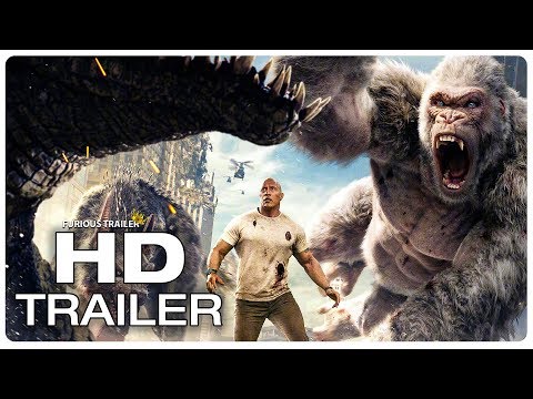 RAMPAGE All Movie Clips + Trailer (2018)