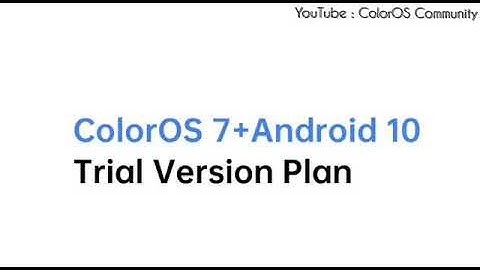 ColorOS 7 Eligible Device Model