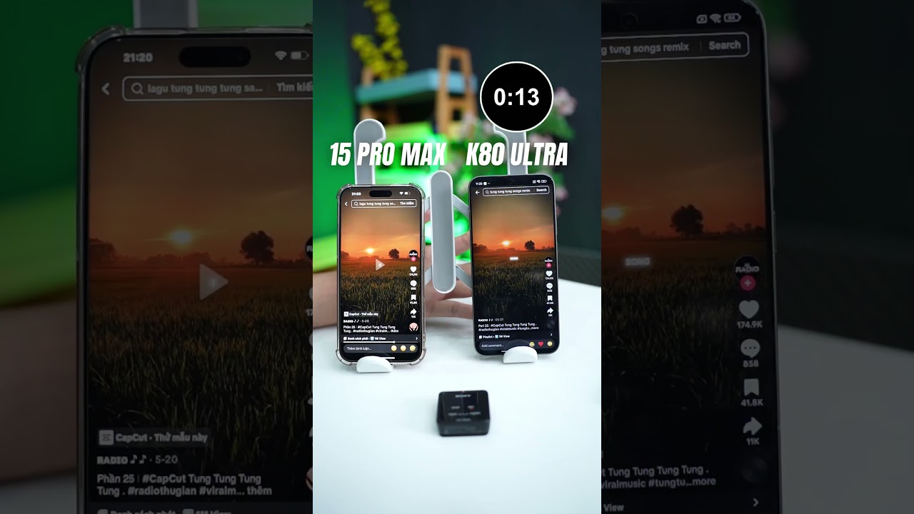 So sánh loa Redmi K80 Ultra Vs iPhone 15 Pro Max!