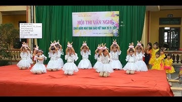 Múa Gia Đình Nhỏ, Hạnh Phúc To hay nhất 20-11 | Tiểu học Vân Hội