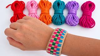 😍 Thread Bracelet That Anyone Can Make - Easy DIY Bracelet