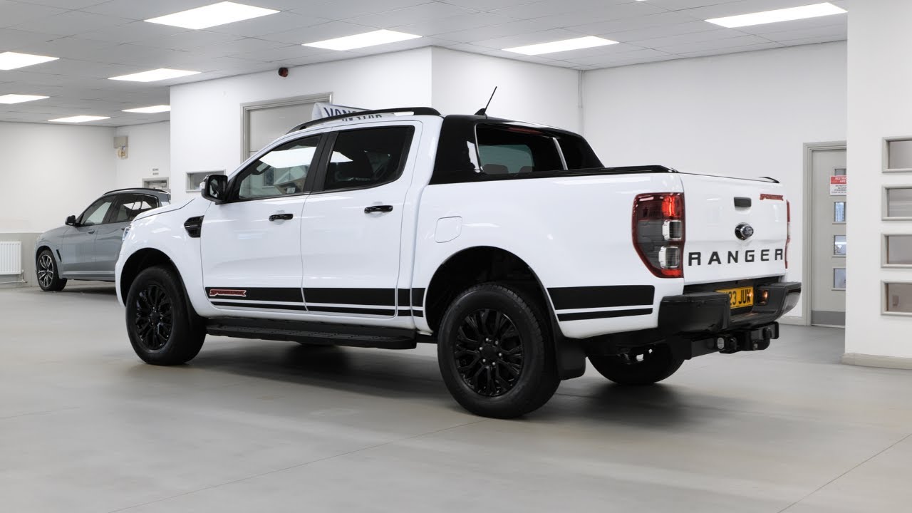 White Ranger 2023 2023 Ford Ranger 2.0 Stormtrak Frozen White 4WD Pickup Truck 213 BHP ...