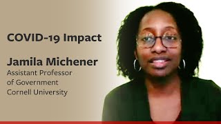 COVID-19 impact: Jamila Michener on the federal government