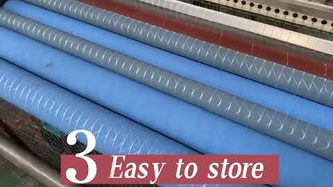 Double Needle Bar Raschel Knitting Machine For Bale Net / Plastic Net Making