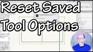 How to Reset Saved Tool Options