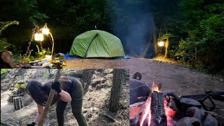 أفكار رائعة للتخييم في الغابةcamping?