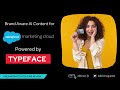 Understanding TypeFace connector for Salesforce Marketing Cloud