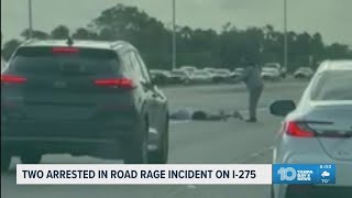 2 arrested in road rage incident on I-275 in Manatee County