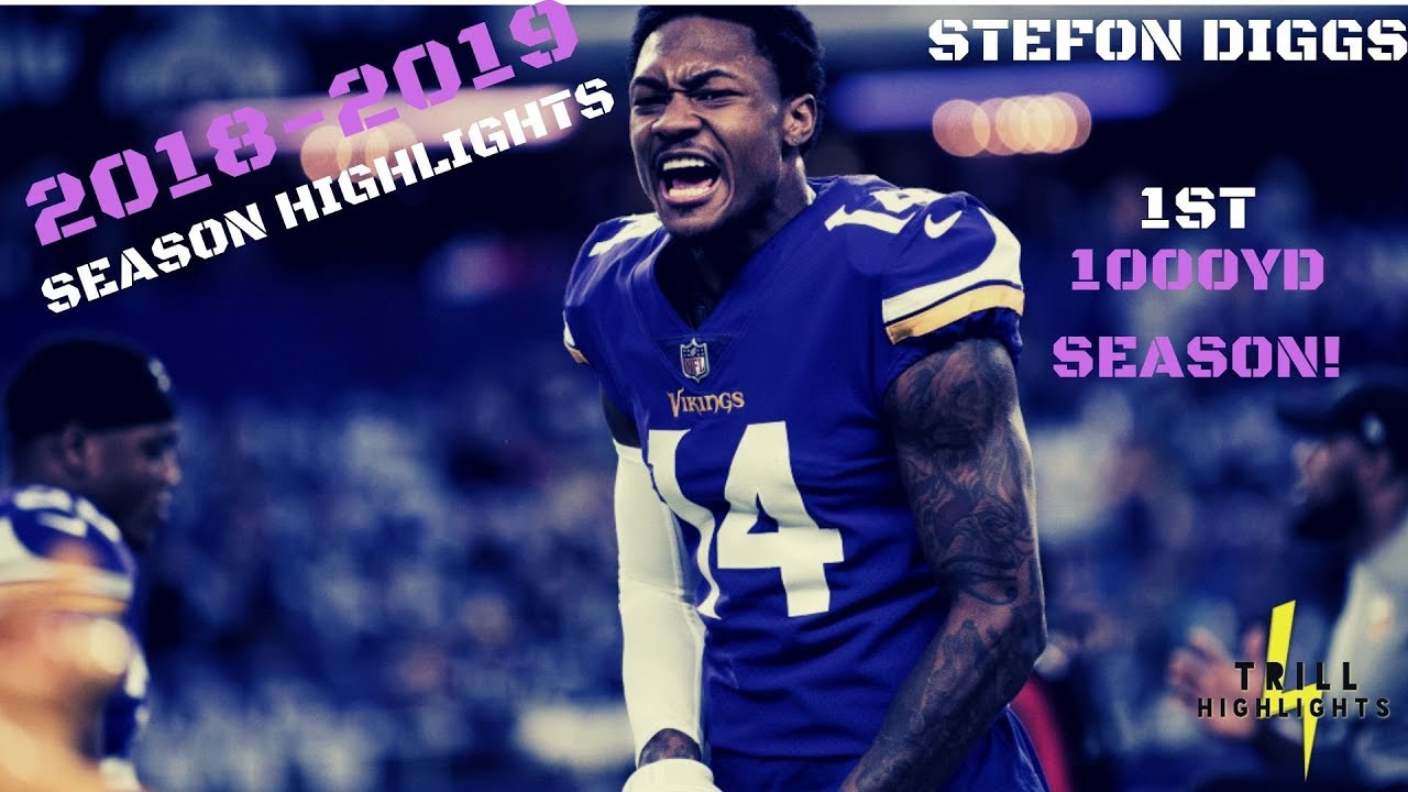 Stefon Diggs 2018-2019 Season Highlights | 1st 1000YD Season