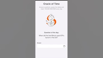 August 20 Time farm answer today| When did the first Bitcoin spot ETFs launch in the US? #shorts