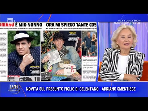 Celentano's alleged grandson breaks his silence - La volta buona 10/14/2026