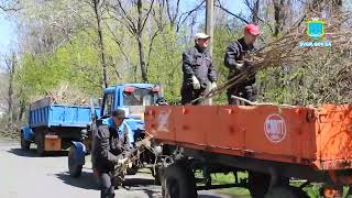 Активісти розпочали прибирання в нашому місті.