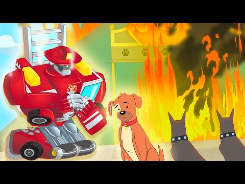 Видео: Transformers Pоссия Russia | Щенячий патруль | Rescue Bots | весь эпизод