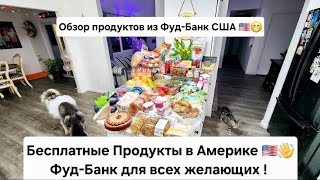 Бесплатная Еда в США Америка Фуд-Банк 🇺🇸 продукты #usa #foodbank #жизньвсша