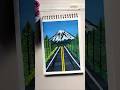 Road to hills easy painting ideas | #shorts