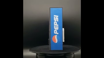Craftstick 1/12 scale Pepsi Cola Vending Machine