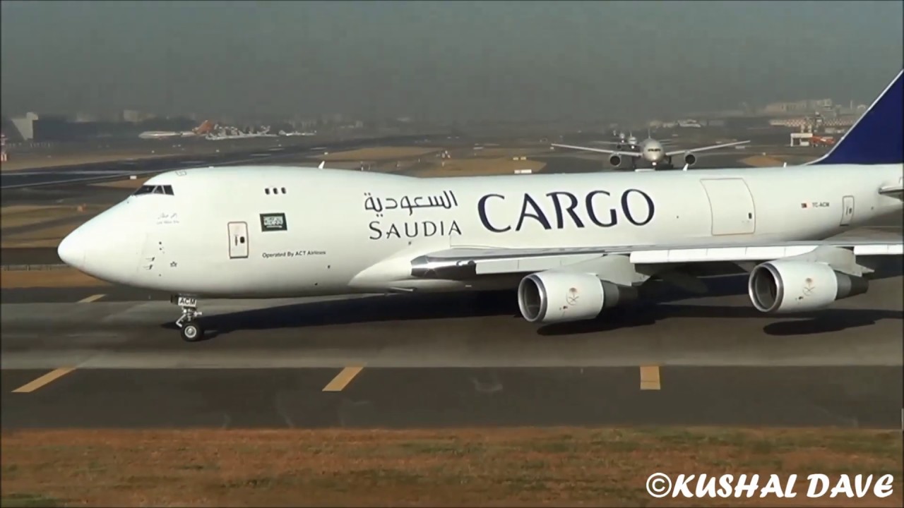 Back 2 Back Boeing 747 Takeoff Compilation|PLANE SPOTTING|MUMBAI ...