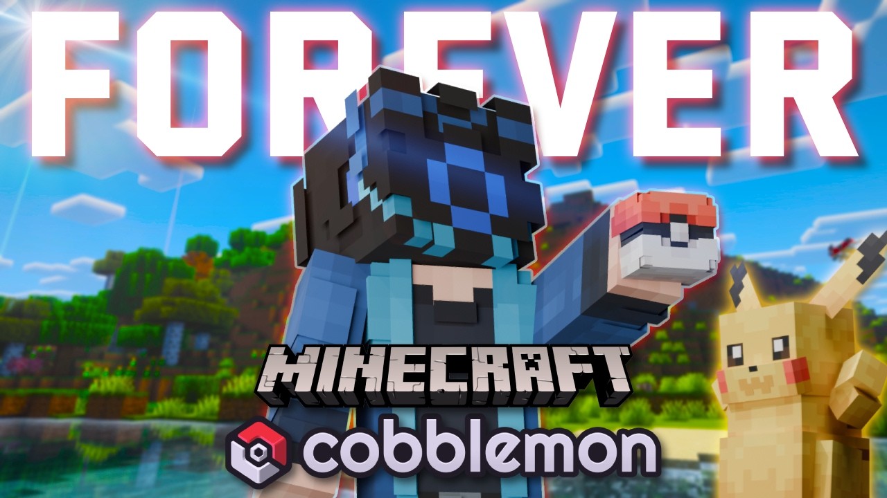 🔴LIVE - Catching ALL 1000+ Pokemon in My Cobblemon Forever World ...