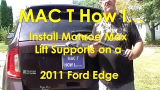 Replacing defective Strong Arm Lift supports with Monroes MaxLifts