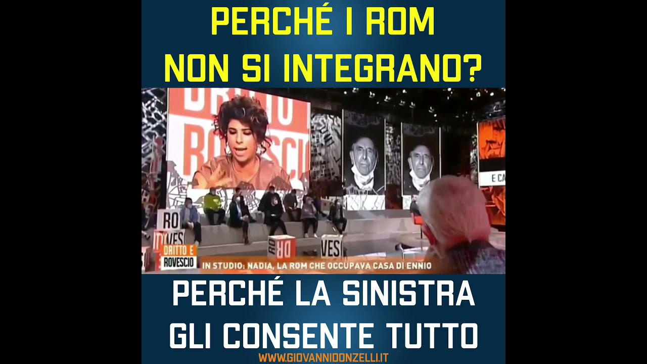 I rom non si integrano? Diciamo grazie alla sinistra