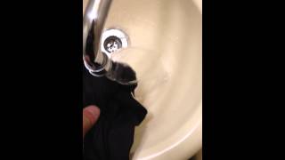 ファイントラック、ドライレイヤーの実験。