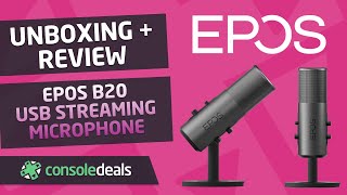 EPOS B20 Streaming Microphone (Unboxing + Review) | Console Deals