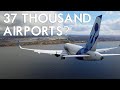 Microsoft Flight Simulator 2020 - What's Up With Those 37000 Airports? (And Those 40 Other Ones?)