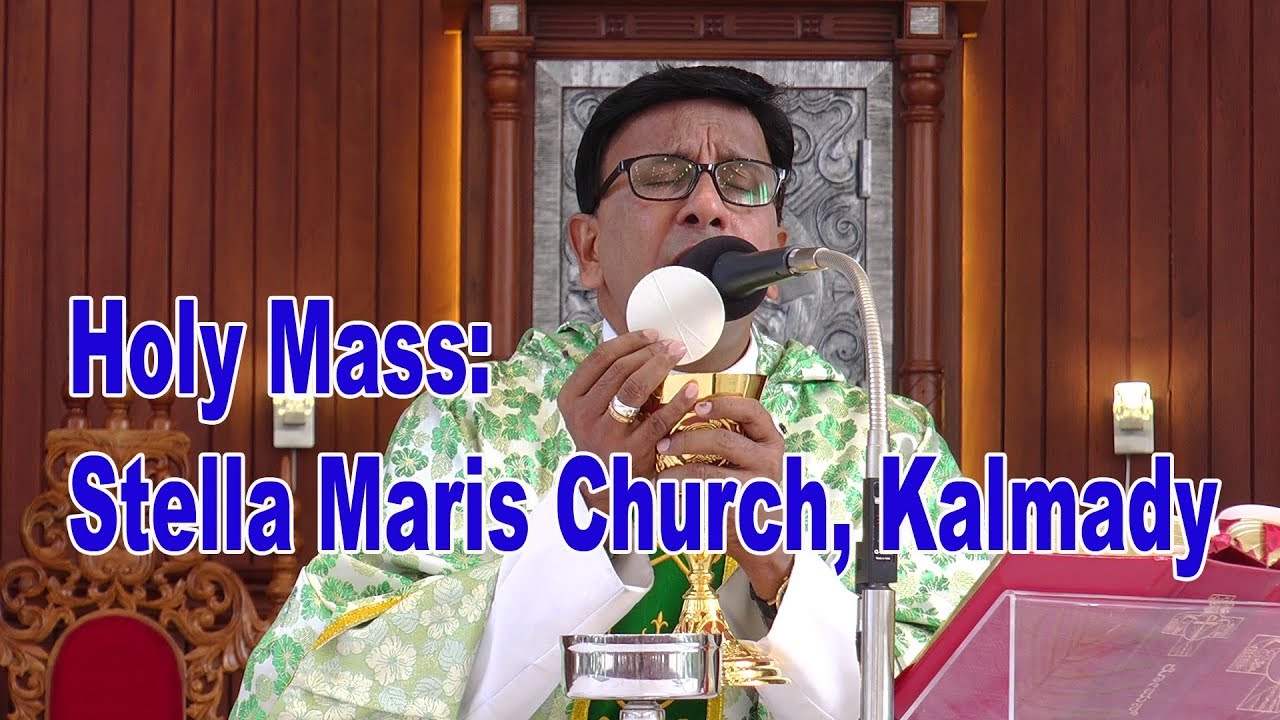 HOLY MASS : Velankanni Shrine, Kalmady Church.