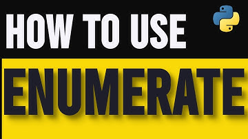 How to Use Enumerate in Python Loops