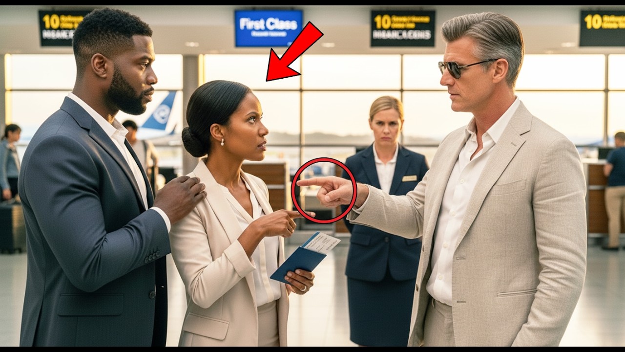 White VIP Steals Black Couple’s First-Class Seats — Minutes Later, Airline Shuts Down!