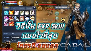 Cabal M วิธีปั้ม EXP สกิลให้ไวที่สุดในช่วง CBT เทคนิคตีหุ่นฟางกับ Secret ที่คุณอาจไม่รู้ รีบดูเลย