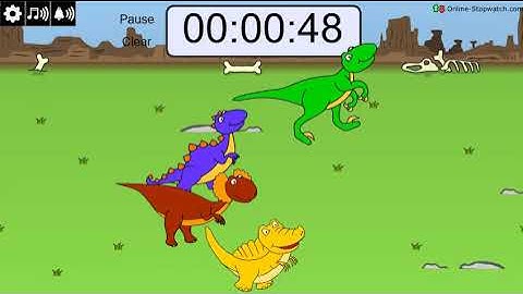 2 Minute Dinosaur Race Timer
