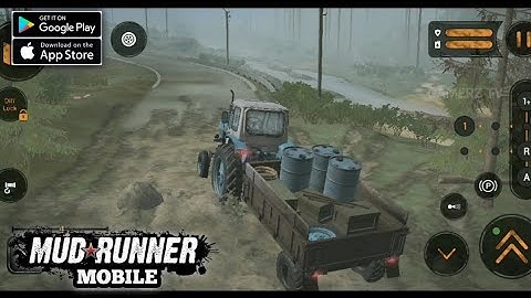 MudRunner Mobile : THE RIDGE DLC | PART-3 FIRST LUMBER MILL SCAVENGE MISSIONS Gameplay