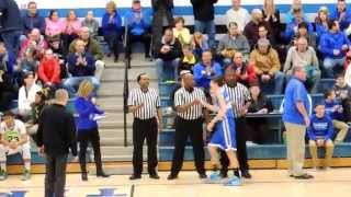 Arbor Hills Jr High Boys Basketball Championship Victory Celebration 2-12-2015