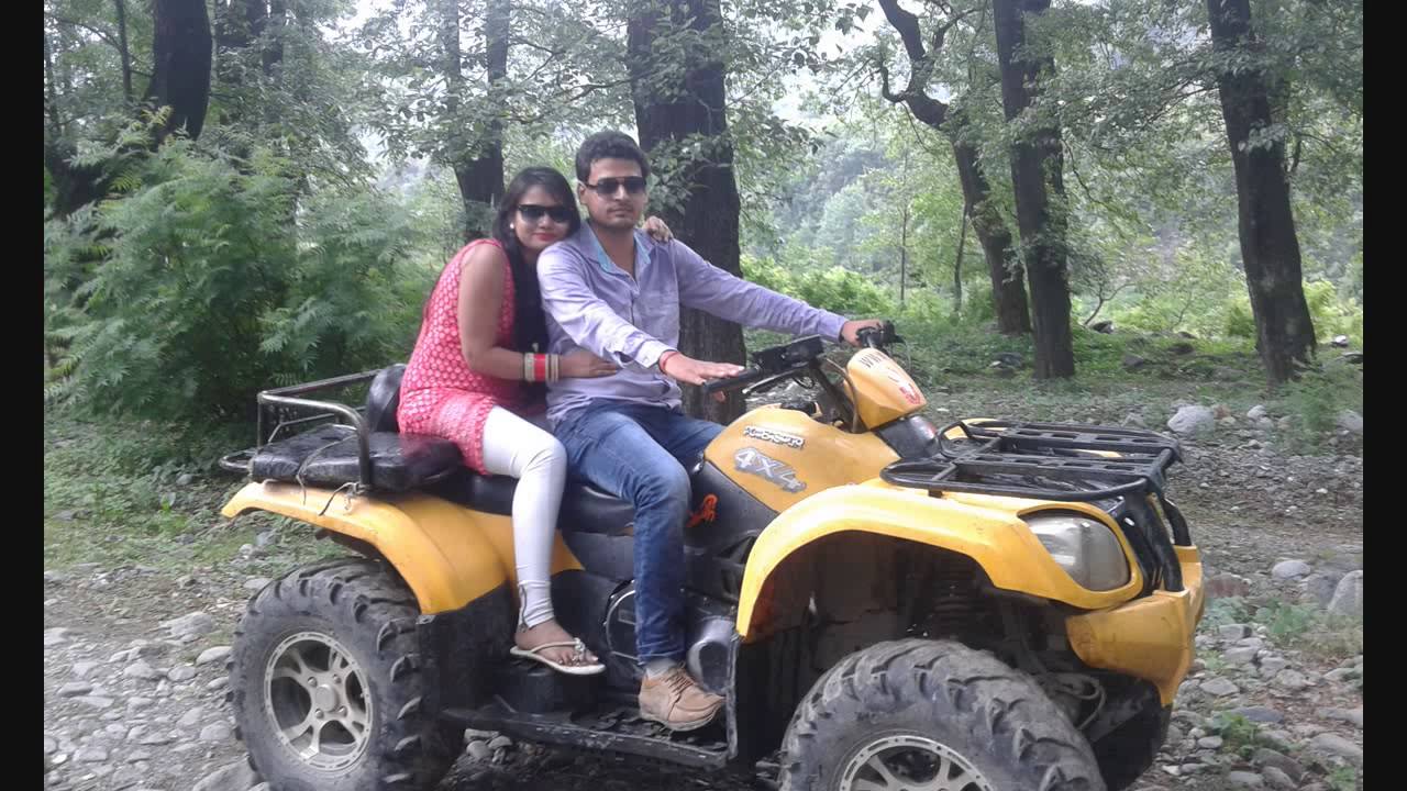 ATV Adventure Ride mountain bike self drive solang valley Manali HP ...