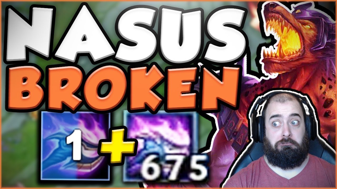 WTF RIOT?? NO NERFS YET? 1 SECOND Q + 600 STACKS IS SO BUSTED! NEW NASUS TOP OP! - League of Legends