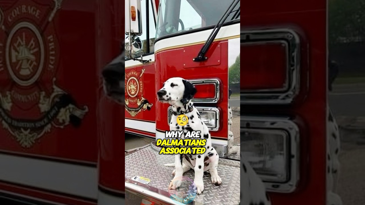 Почему далматинов ассоциируют с пожарными? 
