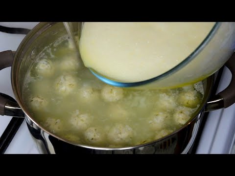 Самый Вкусный Греческий Суп с Секретной заправкой! Одной тарелки всегда мало!