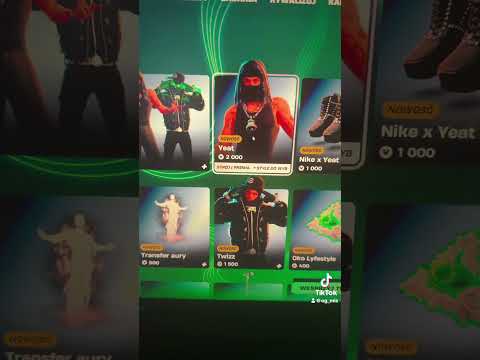 Yeat wkońcu w sklepie po 4 latach czekania!! 😛😭 #epicpartner #fortnite #yeat