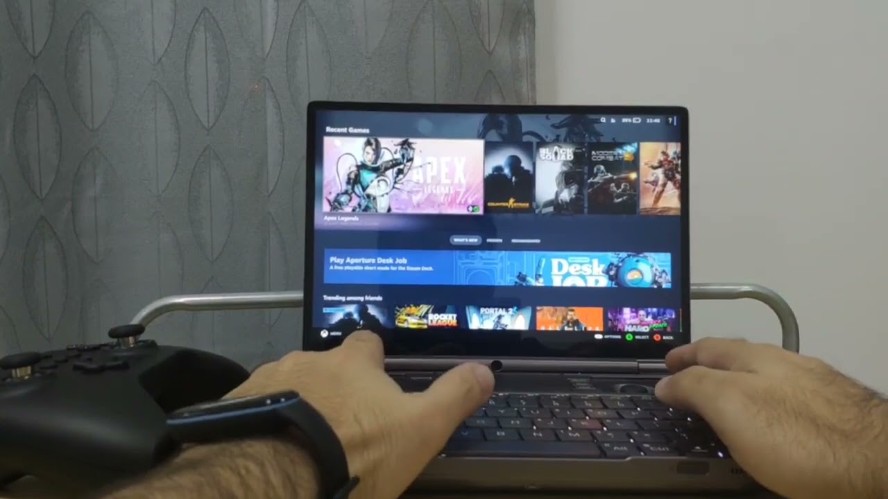 Manjaro Steam Deck UI - GPD Win Max 2