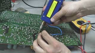 видео: ремонт телевизора samsung ck-3335tr шасси P69SA1 не включается картинка: ремонт телевизора samsung ck-3335tr шасси P69SA1 не включается