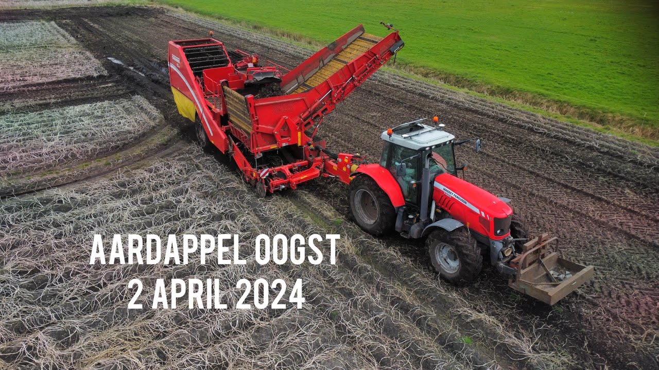 Aardappel oogst 02-04-2024 ( VD spoel Zeijerveld