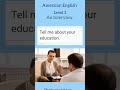 American English. Level 3. #english #americanenglish #learnanewwordtoday